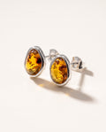 Amber ELEMENTS Stud Earrings