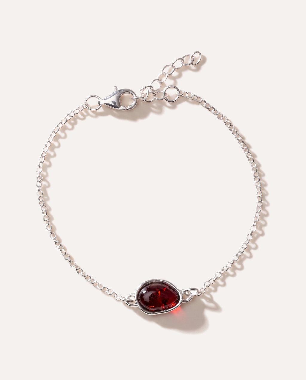 Cherry Amber ELEMENT Link Chain Bracelet